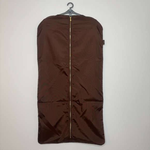 Louis Vuitton Brown Nylon Garment Foldable Travel Bag With Rotatable Hanger - Picture 1 of 17